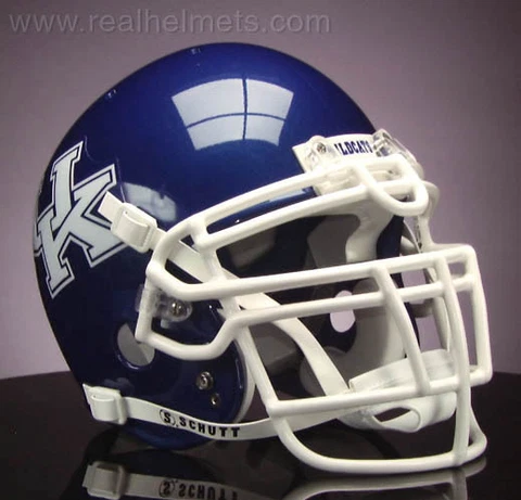 KENTUCKY WILDCATS NCAA Schutt XP Full Size AUTHENTIC Gameday Football Helmet Cover