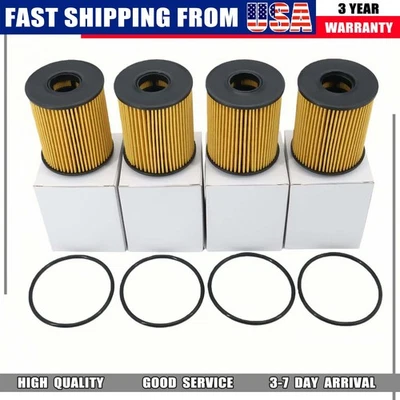 Fits Dodge Dart Jeep Renegade Fiat 500 500L 500X 124 Spider 4X Engine Oil Filter - Imagem 1 de 4