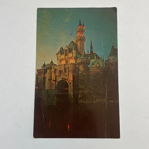 VINTAGE ORIGINAL Photo Postcard Letter 60s 70s Disneyland Mail Stamp USA AUST - Picture 1 of 2