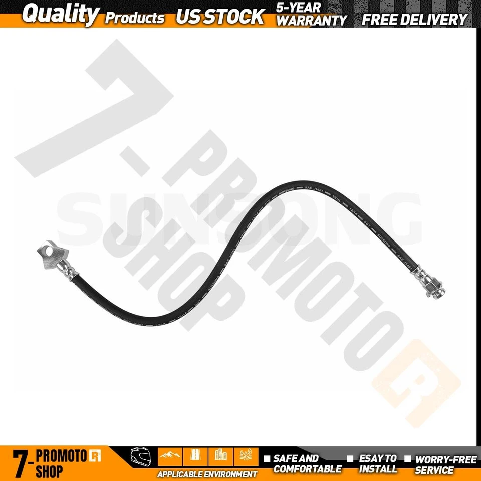 Rear Center Brake Hydraulic Hose for 1977-1981 Dodge D150 - Image 1 of 4