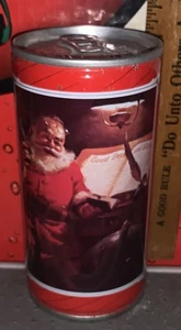 1980er AUSTRALIEN HADDON SUNDBLOOM SANTA 375 ml Stahl COCA - COLA DOSE - Bild 1 von 6