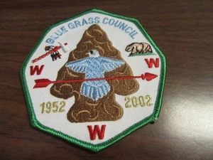 Blue Grass Council 50th Anniversary 2002 Pocket Patch    JOAX - Picture 1 of 1