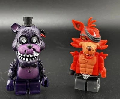 McFarlane Five Nights at Freddy's FNAF Shadow Freddy Samurai Foxy Mini Figures - Image 1 of 4