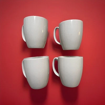 Juego de 4 tazas de té café de gres Corelle OFF WHITE - MARFIL 12 OZ -T- Foto 1 de 4