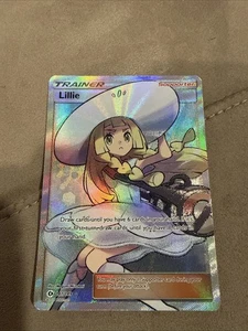 Lillie 147/149 Sonne & Mond Base Set Full Art Holo Rare Trainer Pokemon - Bild 1 von 2