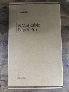 reMarkable Paper Pro Tablet + Marker Plus | 64gb storage | New in Box Sealed - Afbeelding 1 van 2