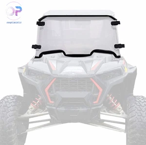 Front Full Windshield for Polaris RZR XP 1000/4 1000 2019-2021 Scratch Resistant - Picture 1 of 10