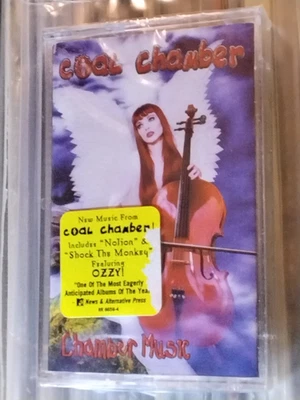 COAL CHAMBER MUSIC CASSETTE 99 USA EDITION HYPE STICKER SEALED HEAVY METAL OZZY - Image 1 of 4