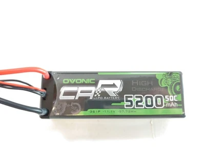 Ovonic 11.1V 50C 3S 5200mAh Lipo Battery EC5 For Arrma Losi RC Car Truck Buggy - Image 1 of 4