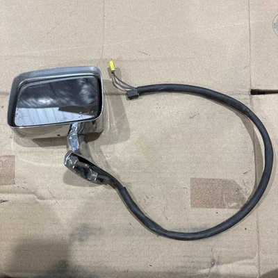 90 91 92 Cadillac Brougham Left Driver Side Power Heated Mirror Silver - Image 1 of 4