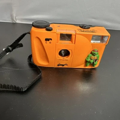 VTG TMNT Remco 35mm Orange Camera 1990 Teenage Mutant Ninja Turtles UNTESTED - Image 1 of 4