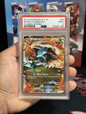 WHITE KYUREM EX PLASMA STORM PSA MINT 9 (2013 POKEMON B&W) - Image 1 of 3