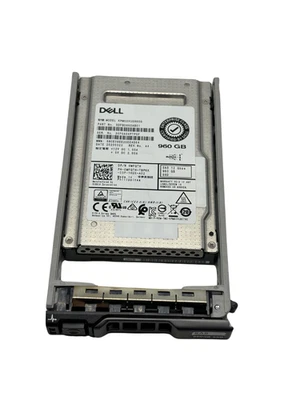 Dell WFGTH 960GB SAS 12Gbps MU 2.5'' 512e SSD Drive KPM5XVUG960G SDFBD86DAB01 - Image 1 of 3