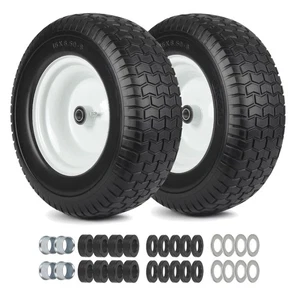 Reliable 16-Inch Tire and Wheel for Garden Tractors – Inflatable-Free & Durable - Picture 1 of 9