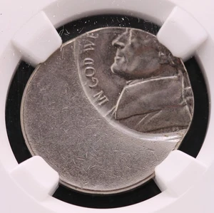 Jefferson Nickel NGC MS 66 Struck 50% Off Center (No Date) - Picture 1 of 4