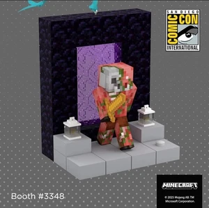 SDCC 2025 Exclusive Hallmark Minecraft Nether Portal Ornament Comic Con PRESALE - Picture 1 of 1
