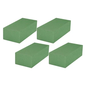 4 Stück Blumenschäume Uhr Blumengesteck Schäume Blumenziegel - Bild 1 von 12