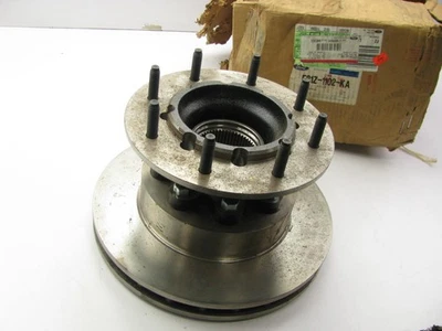 Nuevo OEM Ford F81Z-1102-KA 4x4 delantero cubo de rueda rotor de freno 8 orejetas 1999 F-250 F-350 Foto 1 de 3