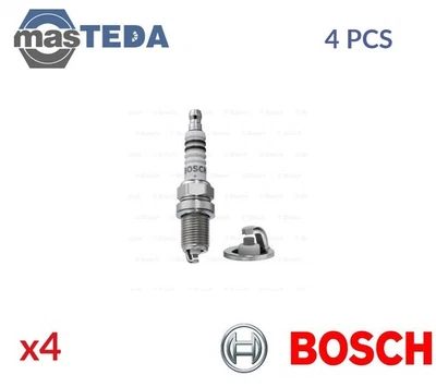 0 242 236 561 ENGINE SPARK PLUG SET PLUGS BOSCH 4PCS FOR CHANGAN YUEXIANG,CS35 - Image 1 of 4