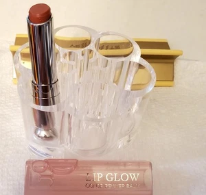 Dior Addict Lip Glow Rose Nude Colour-Reviving PH Activated Lip Balm 038 - Picture 1 of 5