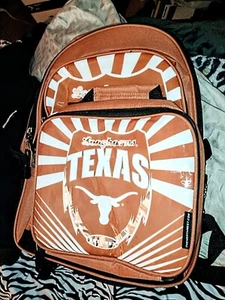 Neu Texas Longhorns Rucksack UT Schule Gym Büchertasche Rucksack & Lunchbox - Bild 1 von 5