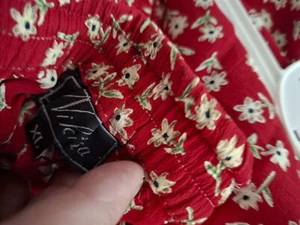 toller Rock von Nikita gr. XL mit Gummibund- Stufen rot -weiss, leicht + luftig - Bild 1 von 4
