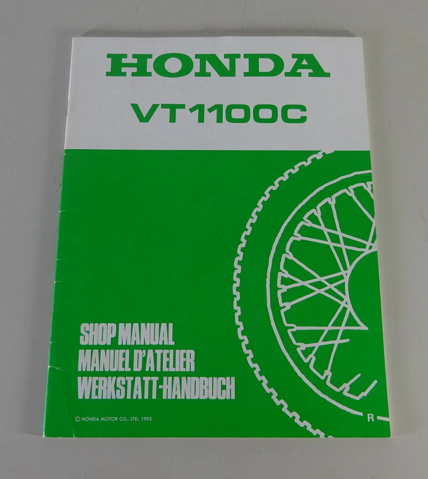 Manual de Taller Complemento Taller Manual Suplemento Honda VT 1100C Sombra 93 - Imagen 1 de 1