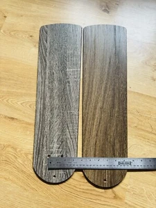 Ceiling Fan 💨Blade 22" Reversible Fan Blades Wood Grain Look From A 52” Fan - Picture 1 of 5