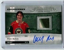  2007-08 Hot Prospects #214 Petr Kalus JSY AU RC 174/399