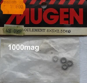 MUGEN 48089 : 4 ROULEMENT 8x5x2.5 SPORT TT 1/8 RC OFF ROAD VINTAGE - Photo 1/1