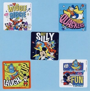 15 Mickey Mouse Funhouse Get Silly Large Stickers - Donald, Daisy, Minnie, Pluto - Picture 1 of 1