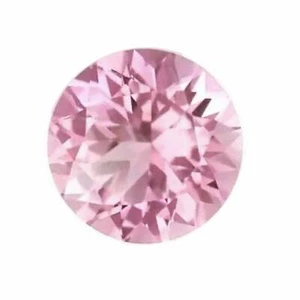 Pink Tourmaline 4.5mm Round Cut Natural Pink Gemstone - Picture 1 of 2