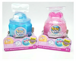 Pikmi Pops Surprise! - Cheeki Puffs - Duftschimmer Puffs - Rosa + Blau (Set 2) - Bild 1 von 12