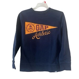 GAP Athletic Sweatshirt Blue Youth Crewneck Size XL (12) - Picture 1 of 9