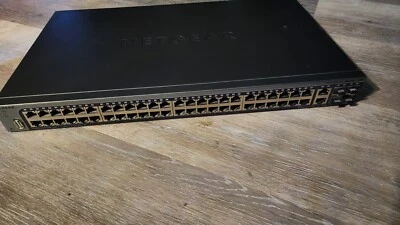 NetGear ProSafe M4100-50G 50 Ports Rack Mountable Ethernet SFP Switch - Image 1 of 3