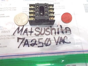 Matsushita 7A250VAC Relay Base - Picture 1 of 2