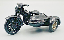 Matchbox Regular Wheel 66 - Harley Davidson & Sidecar - black