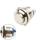 Metal Push Button Switch Horn Momentary 2A/36VDC Screw Terminal 1NO 18mm