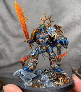 Triumvirate Primarch Roboute Guilliman Space Marines Warhammer 40K Ultramarines - Foto 1 di 2