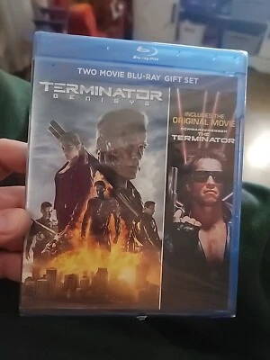 The Terminator & Terminator Genisys (Blu-ray/Digital,2015, 2-Disc Set) BRAND NEW - Image 1 of 4
