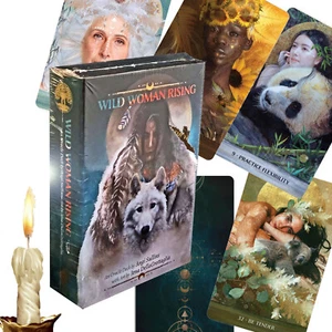 WILD WOMAN RISING Oracle Empowerment 104 PG Book+44 Card Factory Sealed NEW - Picture 1 of 20