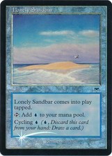 Lonely Sandbar - Foil New MTG Onslaught Magic 2B3