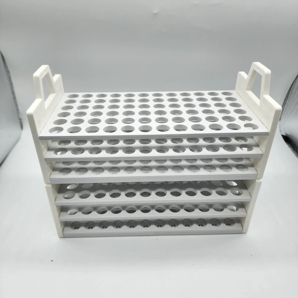 FISHERBRAND #14-809A Three-Tier Test Tube Support 10-13mm (holds 72 test tubes)