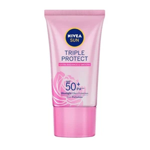 NIVEA Triple Protect Extra Radiant & Smooth SPF50+ PA+++ 40 Ml. +Tracking - Picture 1 of 8