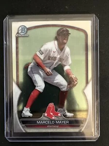 2023 Bowman Chrome Prospects Marcelo Mayer #BCP-210 Red Sox - Picture 1 of 1