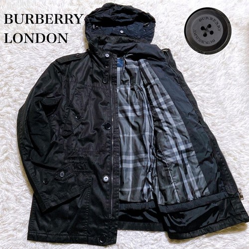 Cappotto Burberry London Balmacaan con fodera reversibile [XL Nero] limitato da JP