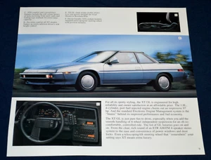 1991 Subaru XT GL Original Dealer Advertisement Print Ad 91 XTGL - Bild 1 von 1
