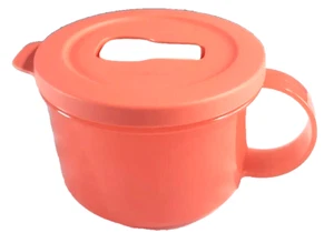 Tupperware Crystalwave Suppenbecher mikrowellengeeignet WASSERMELONE 2 Tassen/500ml - Bild 1 von 1