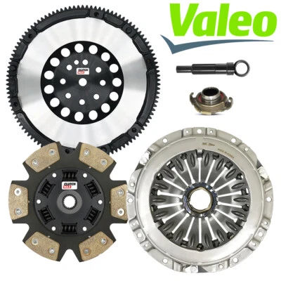 VALEO STAGE 3 RACE CLUTCH KIT & SOLID FLYWHEEL for 2003-08 HYUNDAI TIBURON 2.7L - Image 1 of 4