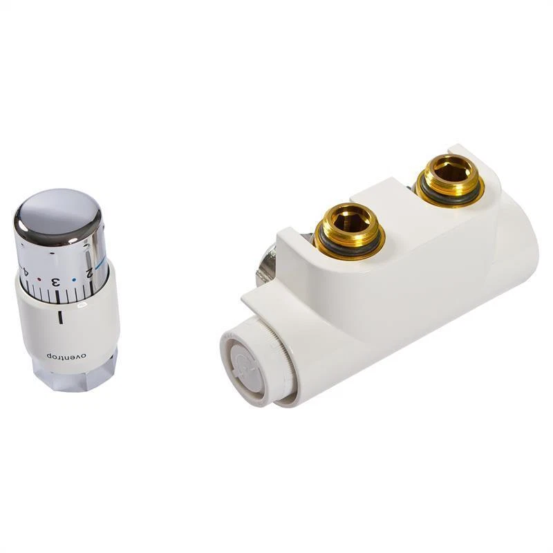 Oventrop Multiblock T Eck Anschluss Ventil Set Eckform Thermostat Abdeckung - Bild 1 von 2